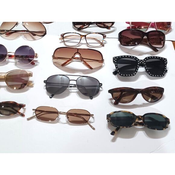 Bulk Lot of 40 Pairs Various Brands, Colors and Styles of Eyeglasses Sunglasses - Picture 3 of 5